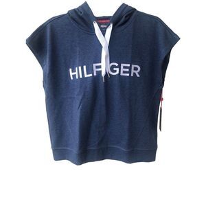 Tommy Hilfiger Sport Cropped Hoodie Sweatshirt  Womens size Medium